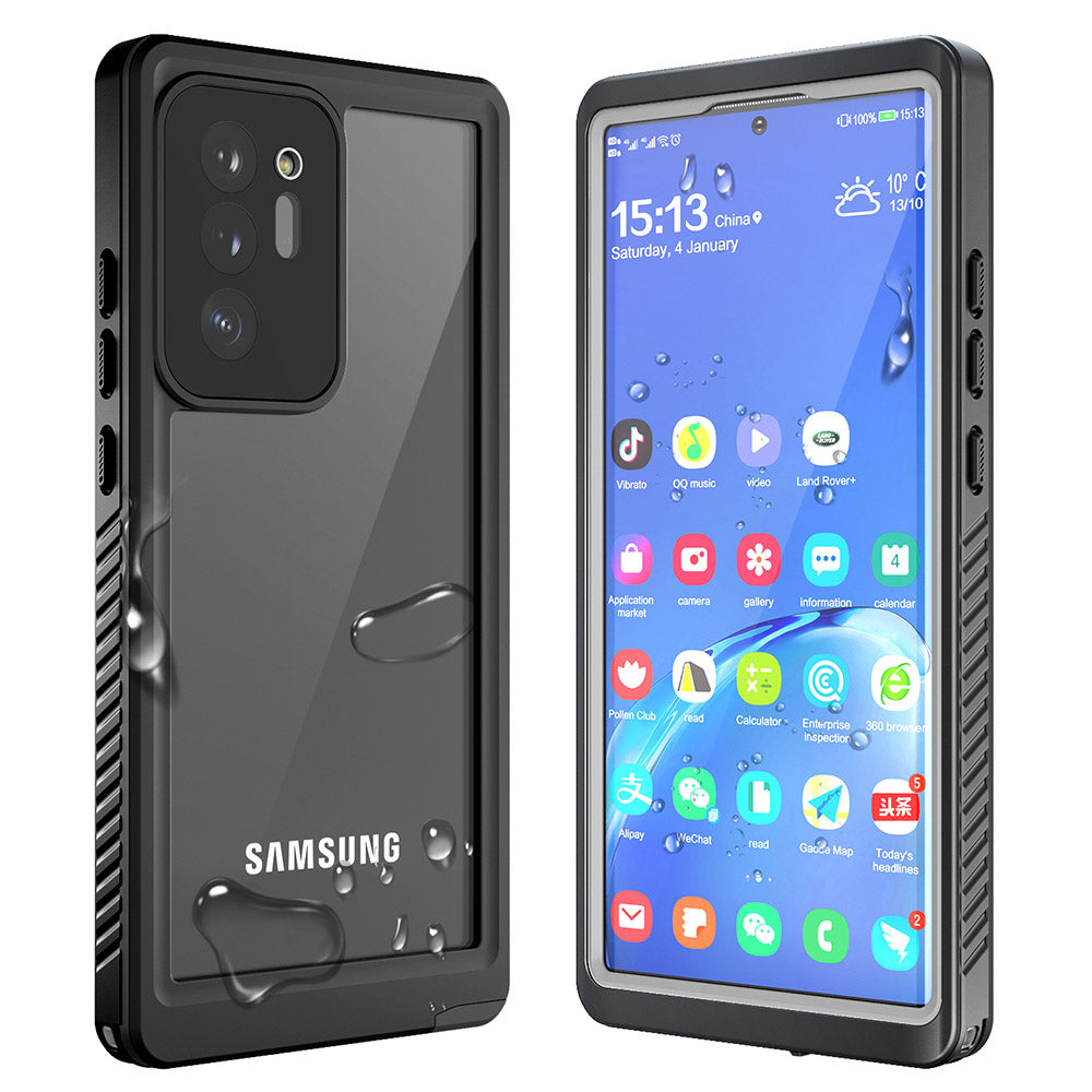 FS Series IP68 Waterproof Case For Samsung Galaxy Note20 Ultra Anti-fall Anti-scratch Swimming Mobile Cover FS Series IP68 Waterproof Case For Samsung Galaxy Note20 Ultra Anti-fall Anti-scratch Swimming Mobile Cover
